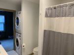 First floor full bath with laundry